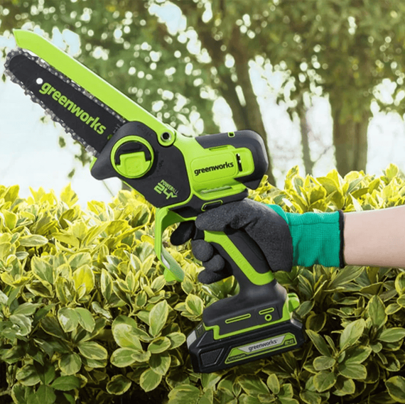 Аккумуляторная пила Greenworks GD24CSMNX 24V (без АКБ и ЗУ, в сумке)