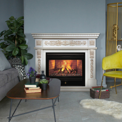 Электрокамин RealFlame Estella 25,5/26 WT с очагом 3D Novara