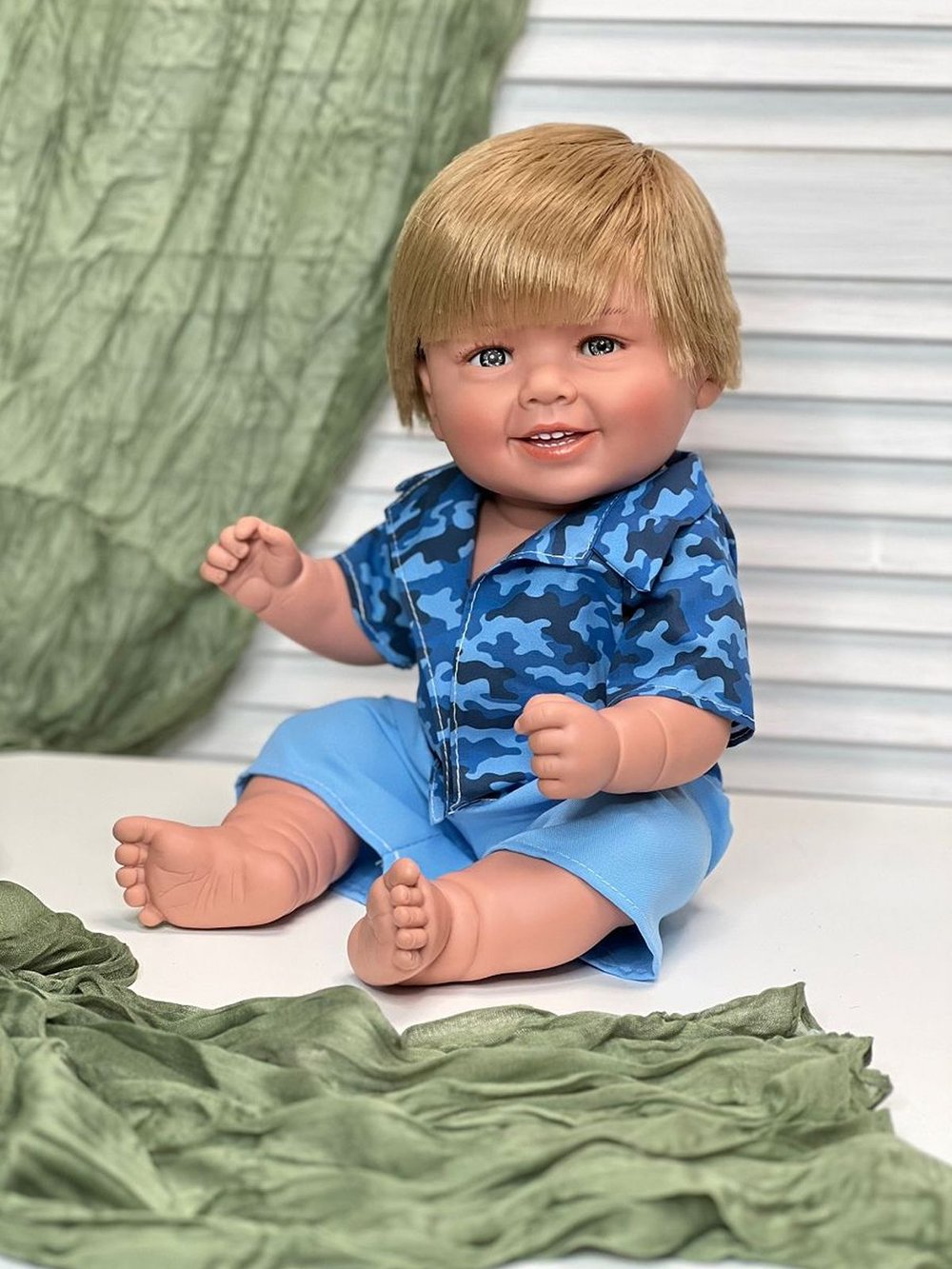 Кукла Manolo Dolls виниловая Diana Boy 45см в пакете (8291)