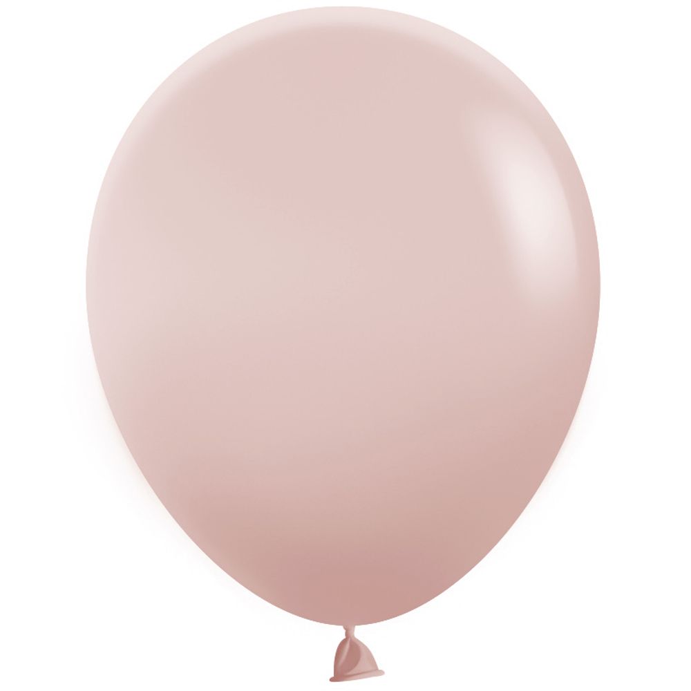 Шар (12''/30 см), Розовый туман, пастель ретро, 100 шт.