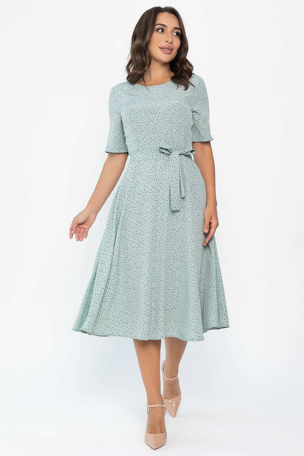 Платье Стиляги (светло-зеленое) П13999-16М LT Collection