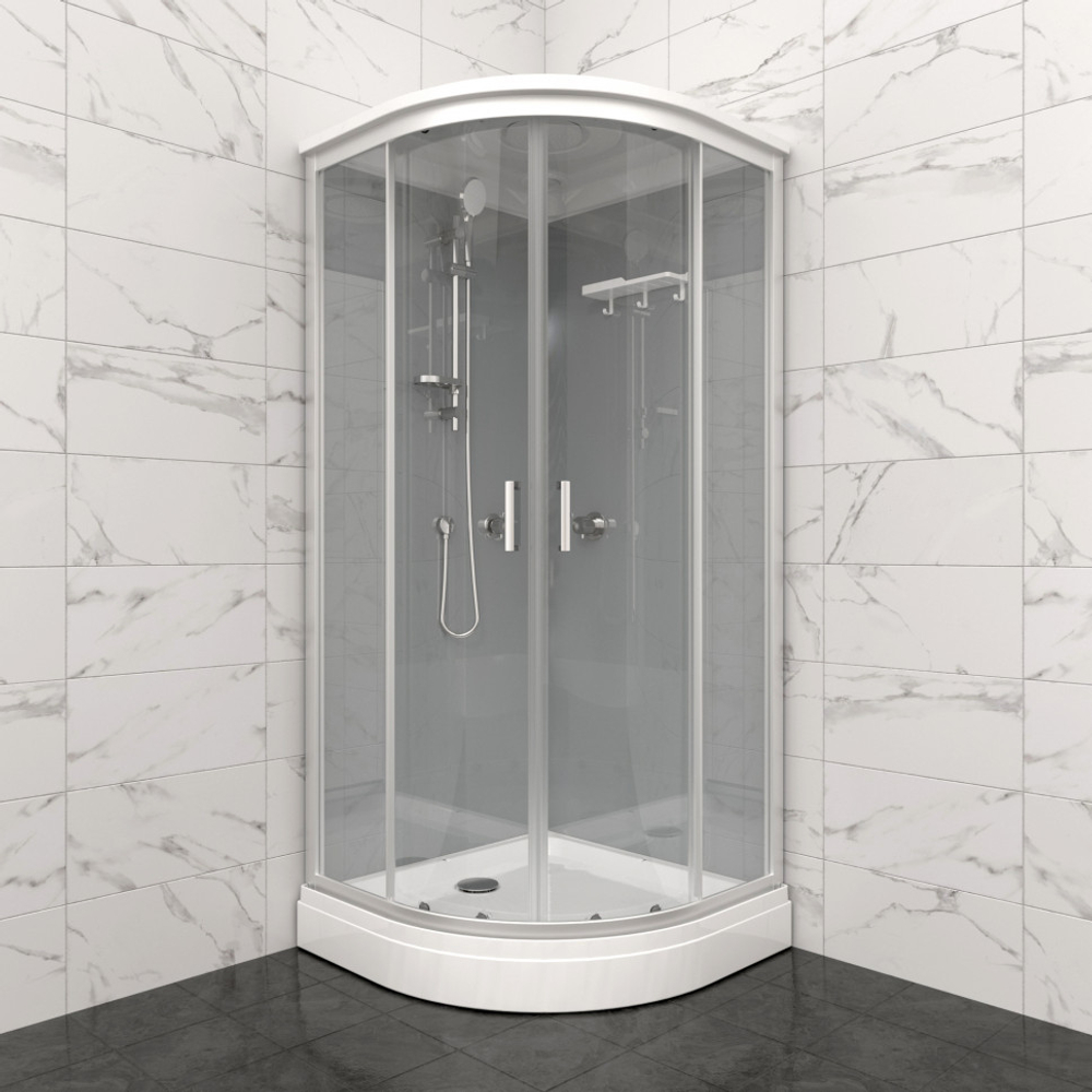 Душевая кабина Тритон Прайм-Сатин 90х90 А