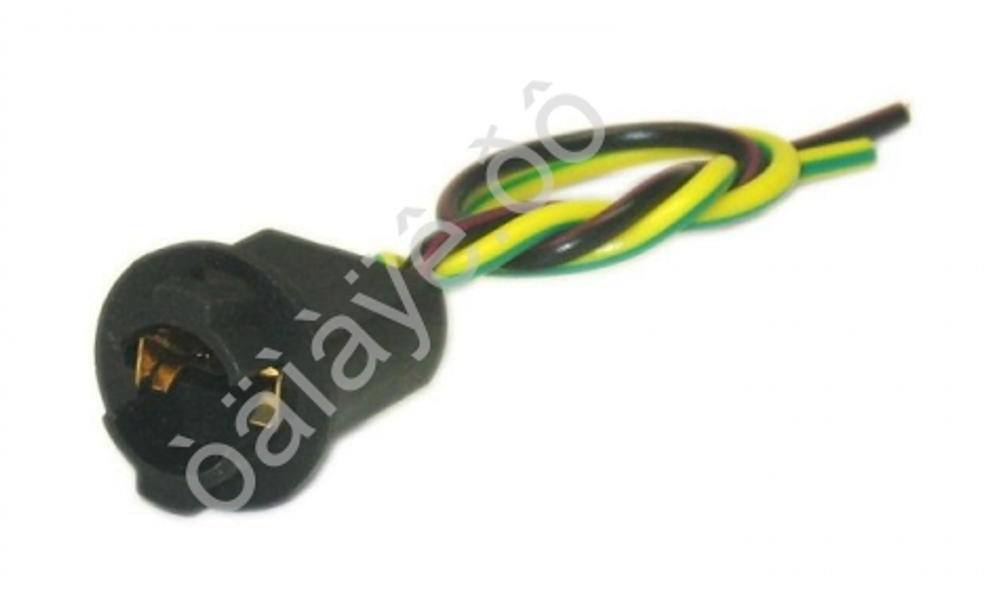 Патрон лампы повторителя поворота  W5W безцок с проводом (W2,1x9,5d)  SQ-167/26610