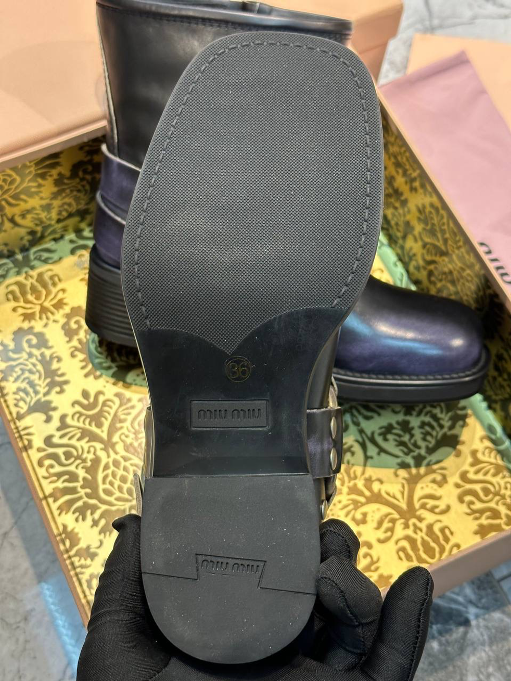 Ботинки Miu Miu