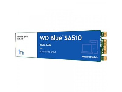 SSD накопитель Western Digital WD Blue SA510 250ГБ, M.2 2280, SATA III, [WDS250G3B0B]
