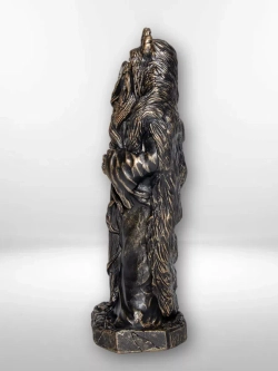 Коллекционная алтарная фигурка статуэтка славянский Бог Велес оберег для дома