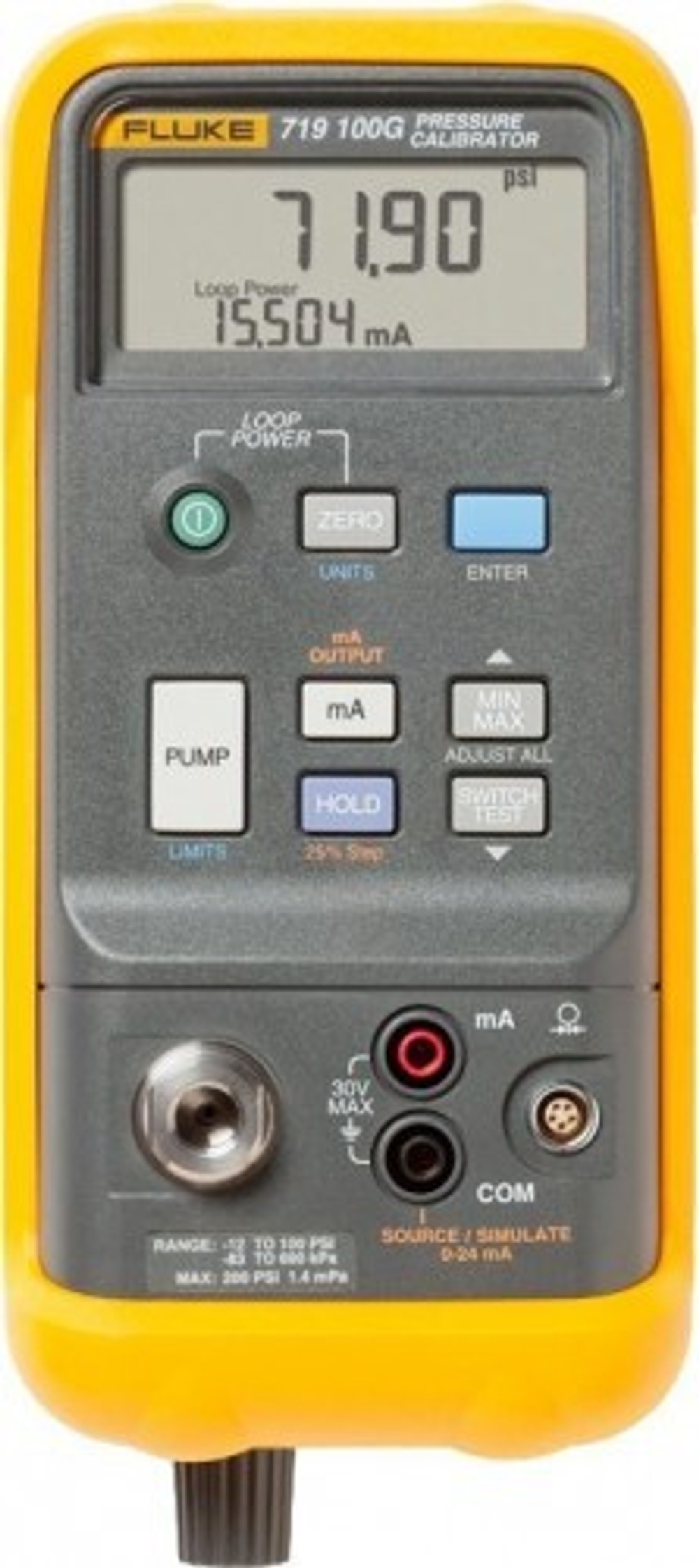 Калибратор давления Fluke 719 100G 3315344