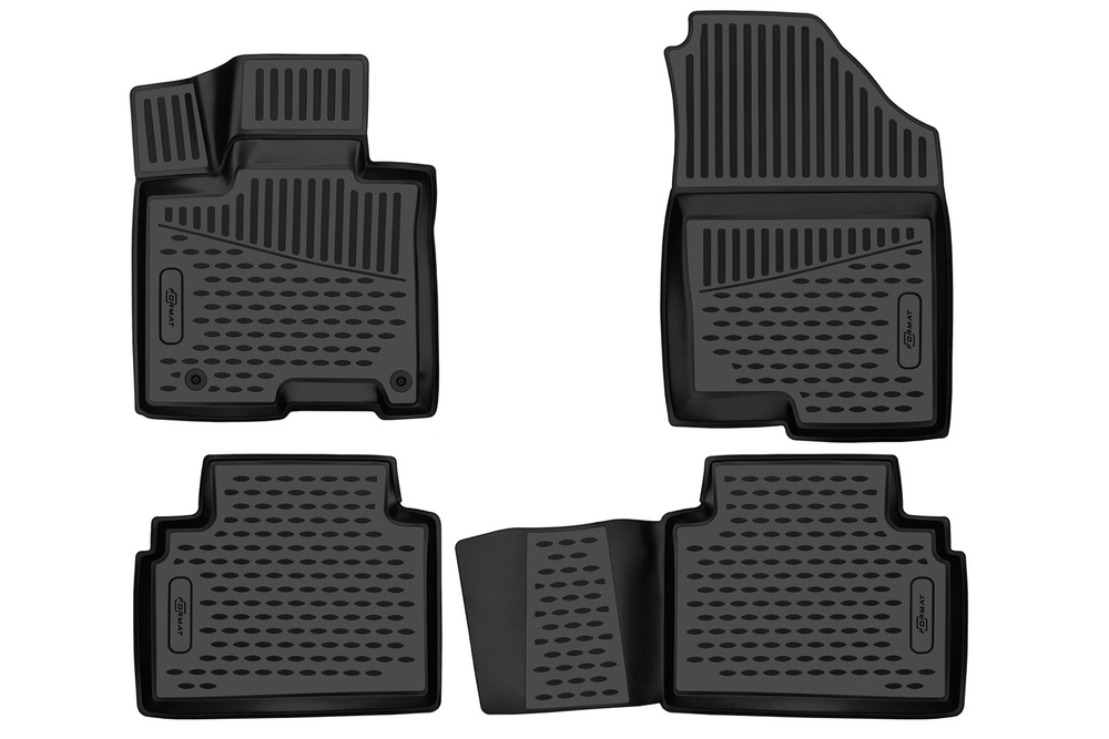 Коврики в салон для HYUNDAI Tucson (IV длинная база) 2020-, 4 шт. (Повышенная устойчивость, повышенная износостойкость) FORMAT.3DAN0017210