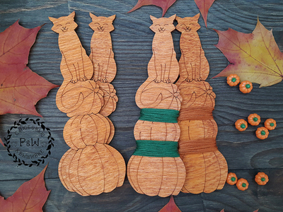 Бобинка "Хранитель тыкв - Pumpkin guard"