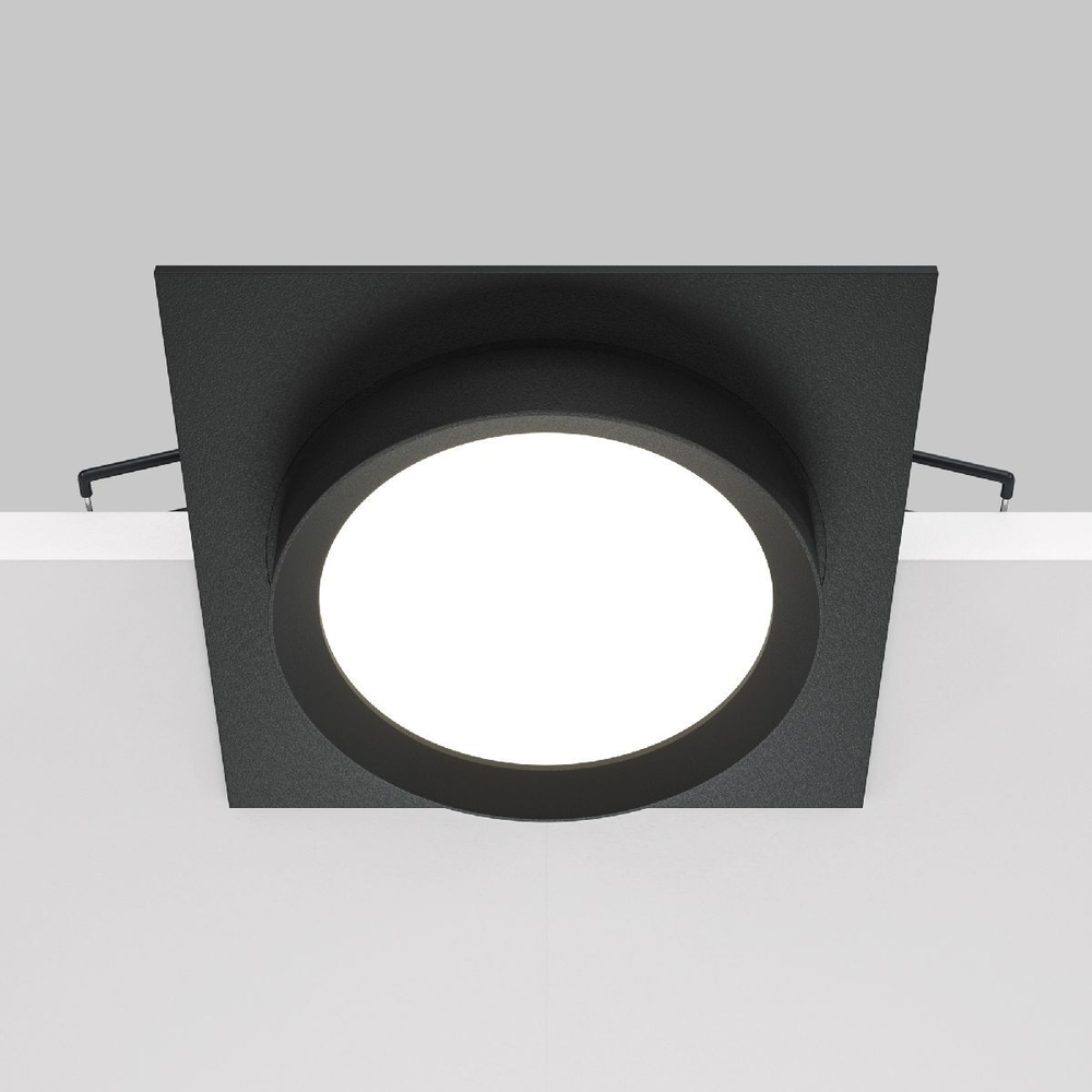 Встраиваемый светильник Maytoni Hoop DL086-GX53-SQ-B