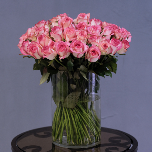 Купить Розы двухцветные Jumilia от 7шт