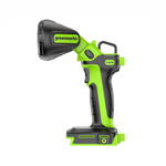 Фонарь Greenworks G24UL, влагозащитный, LED, платформа POWERALL, черный, зелёный 3503707