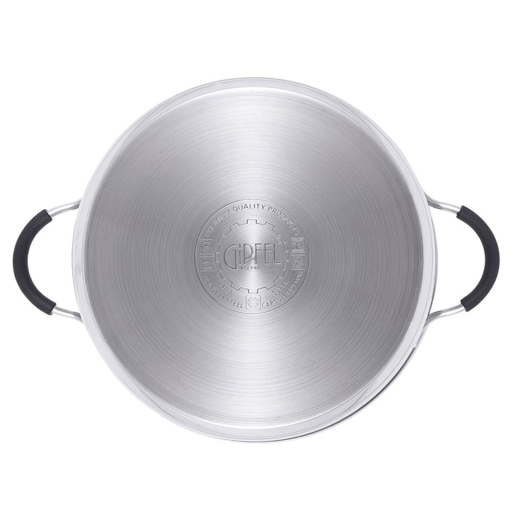 Кастрюля из нержавеющей стали Gipfel Metropole 1735 24 см/4,5 л