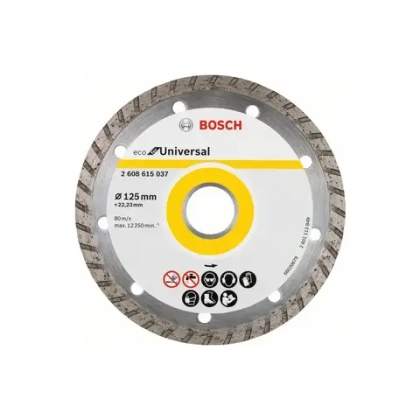 Алмазный отрезной круг ECO for Universal 125 мм BOSCH 2608615037