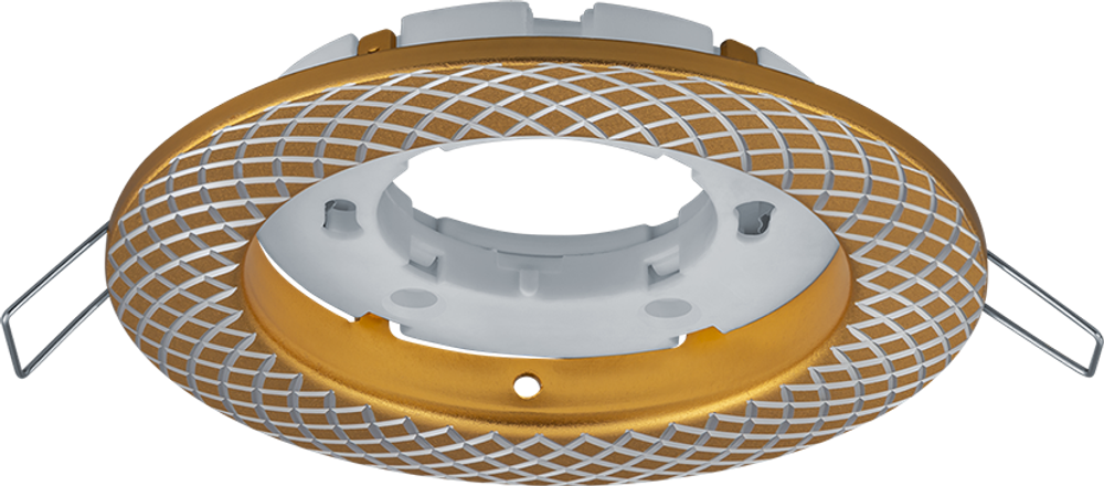 Светильник Navigator 93 073 NGX-R11-002-GX53 (Сетка матовое золото, серебро)