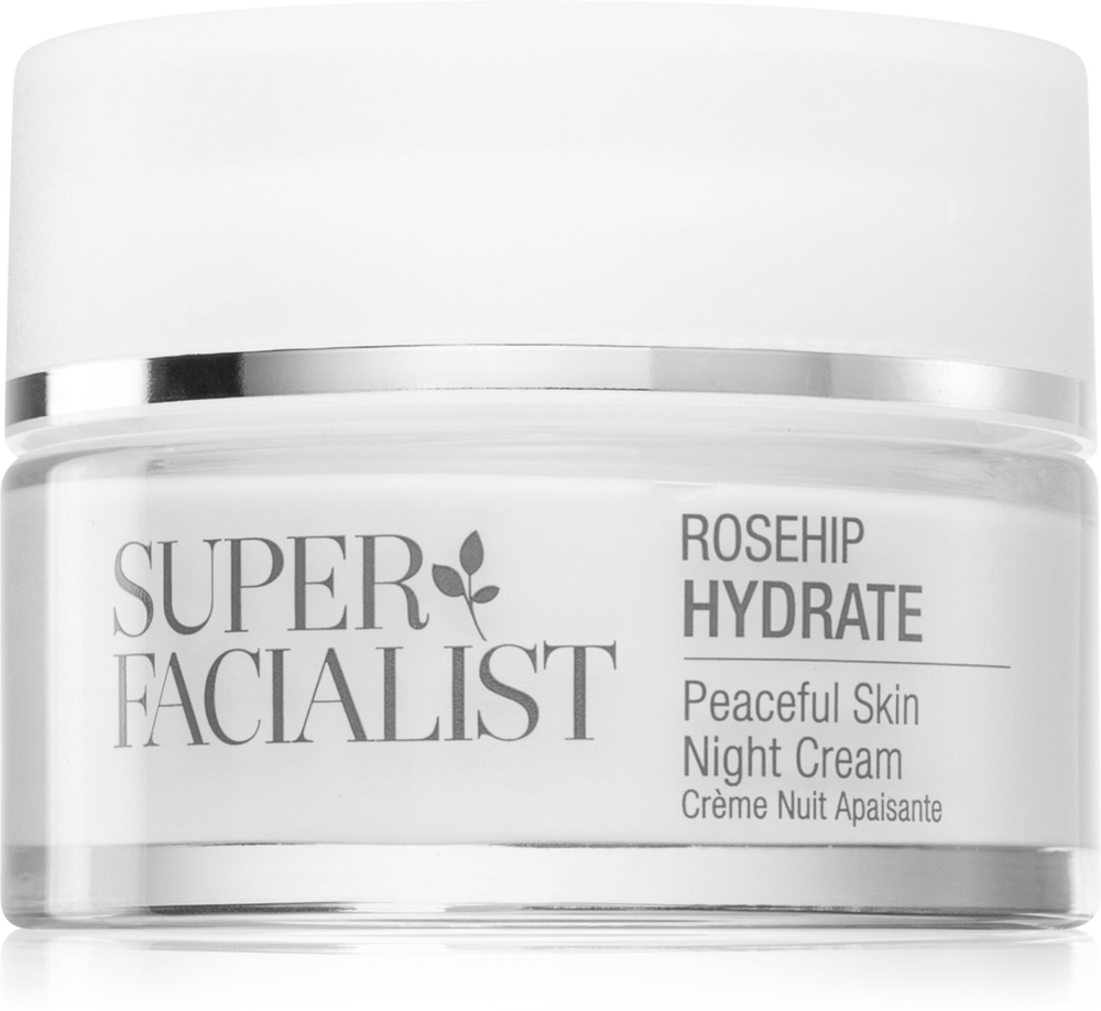 Super Facialist Rosehip Hydrate - успокаивающий ночной крем с увлажняющим эффектом /   50  ml  / GTIN 5060388880347