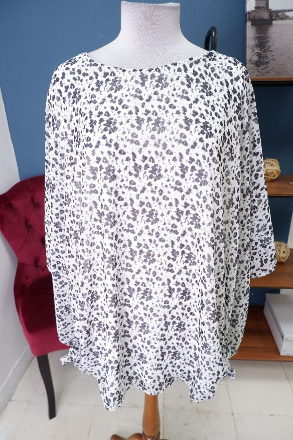 Джемпер Frapp свободный 58 размер