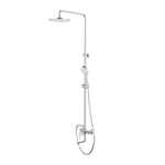 Душевая система 35к IDDIS ZDXSB3Fi06 "Zodiac X" лейка "Тропический душ" пов. излив ХРОМ