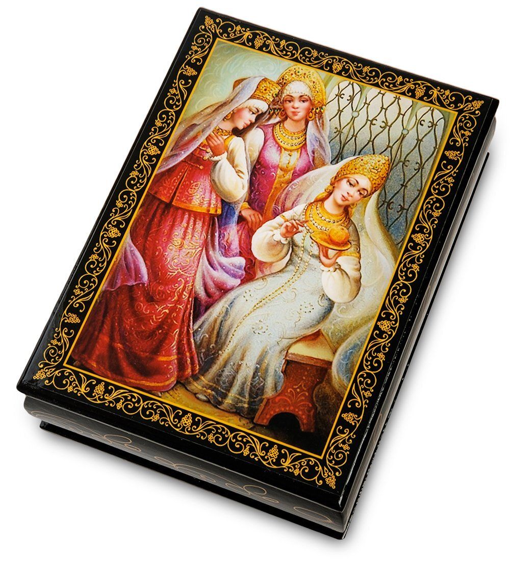 Народные промыслы ШК-11/ 6-H Шкатулка в технике декупаж (13х18х4)