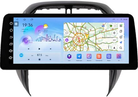 Магнитола для Toyota RAV4 2 2003-2005 - FarCar монитор 12.3" 2K QLED на Android 14, TS10, CarPlay, 4G SIM-слот