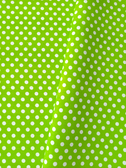 Ткань бязь плательная, рис. " Горох 6 мм", ширина 150 см, арт. 030