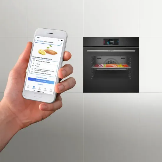 Встраиваемый духовой шкаф BOSCH HBG7741W1