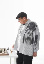 Рубашка Une Petite Emeute Boys never cry белая