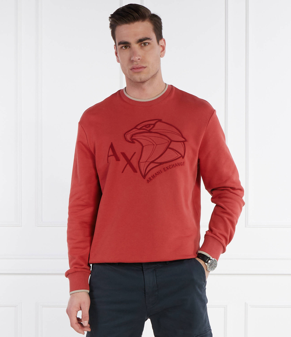 Худи Armani Exchange - бордовый(3DZMHQ ZJ9KZ)
