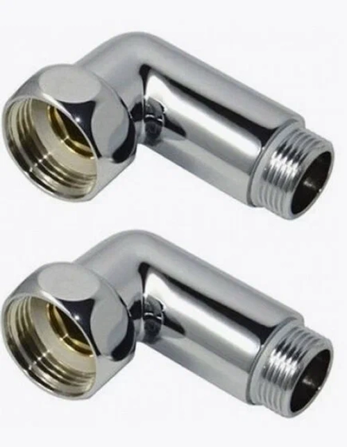 Угловое соединение для п/с хром 3/4" г/ш TIM