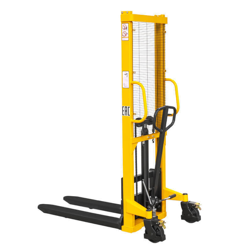 Ручной гидравлический штабелер SDA 1516 (1500 кг; 1,6 м; фиксированные вилы) SMARTLIFT (SMART)