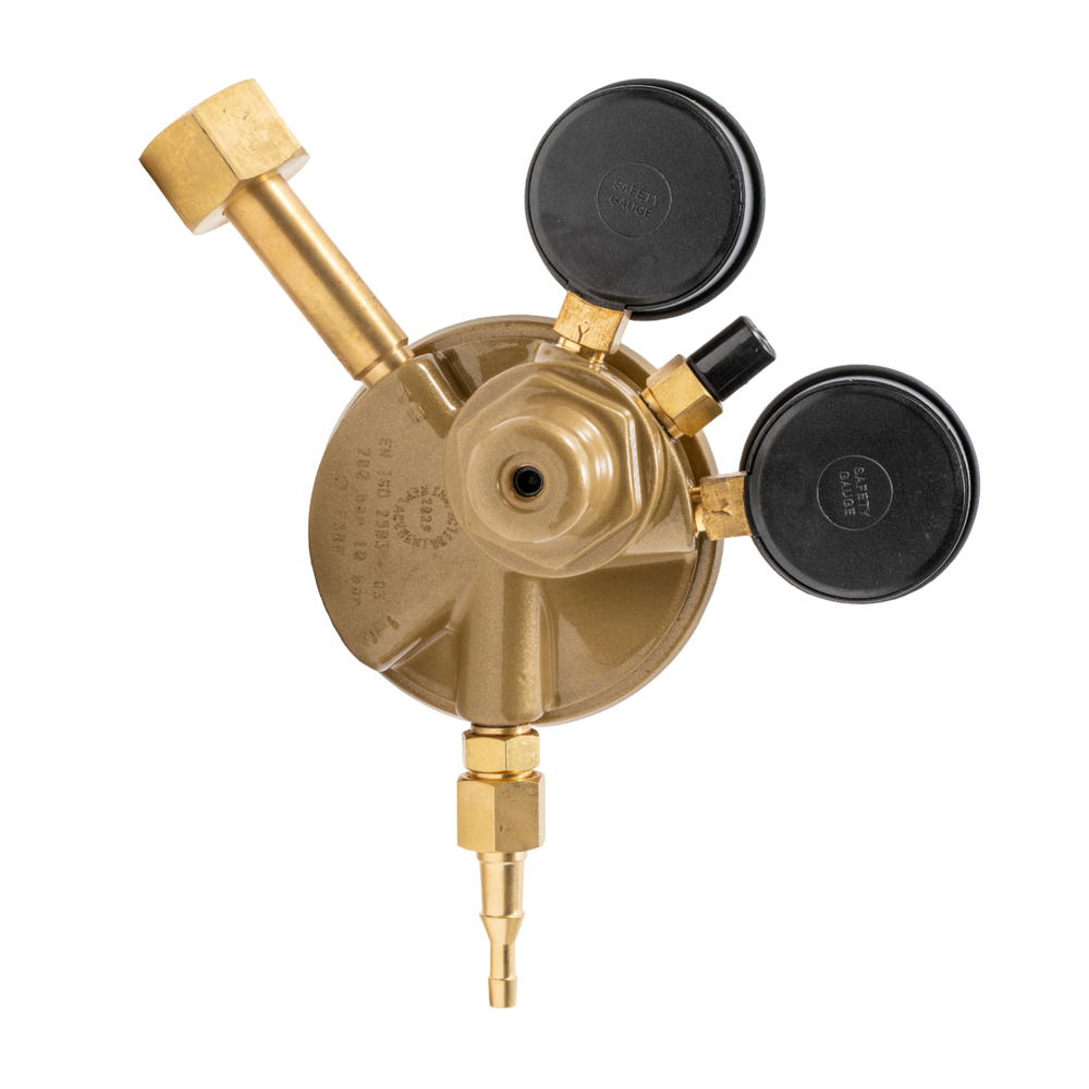 Регулятор двухступенчатый S2+ О2 200/10 bar вх. G3/4", вых. G3/8"