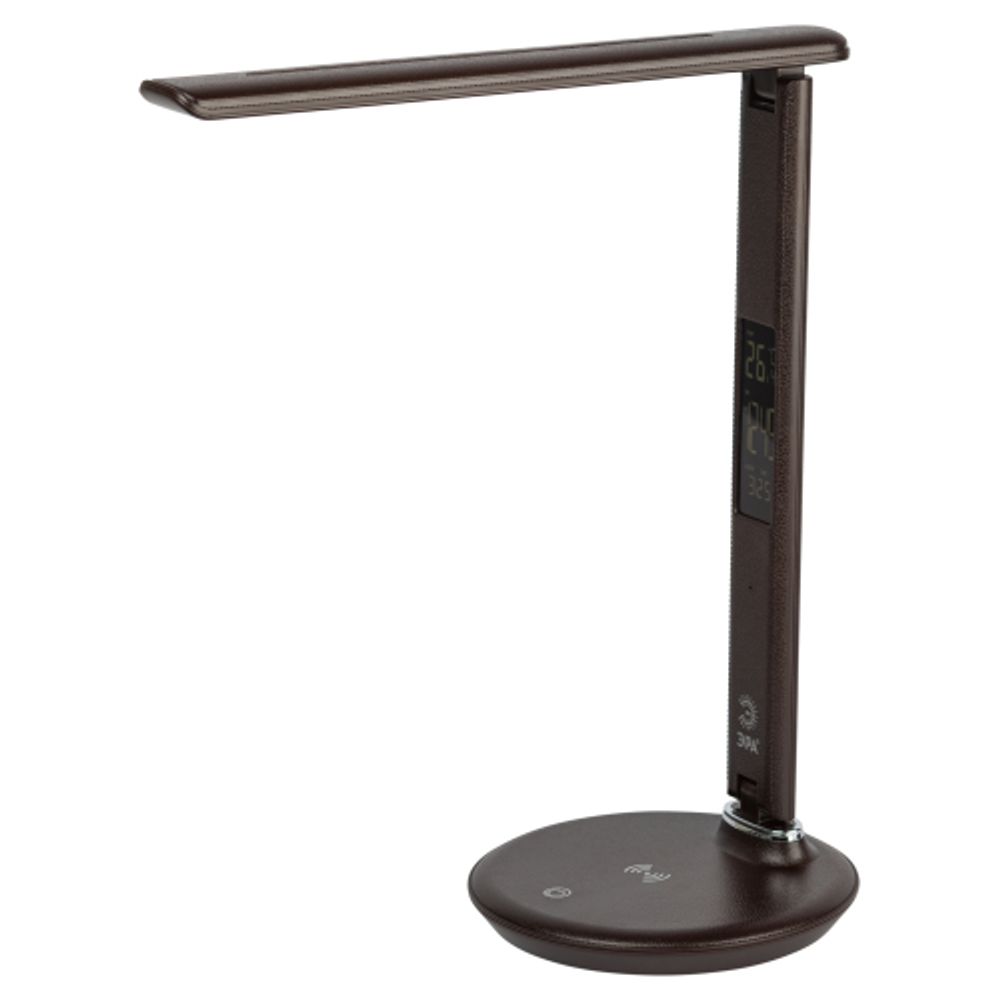 Настольный светильник ЭРА NLED-505-10W-BR светодиодный коричневый | Светодиодные настольные лампы