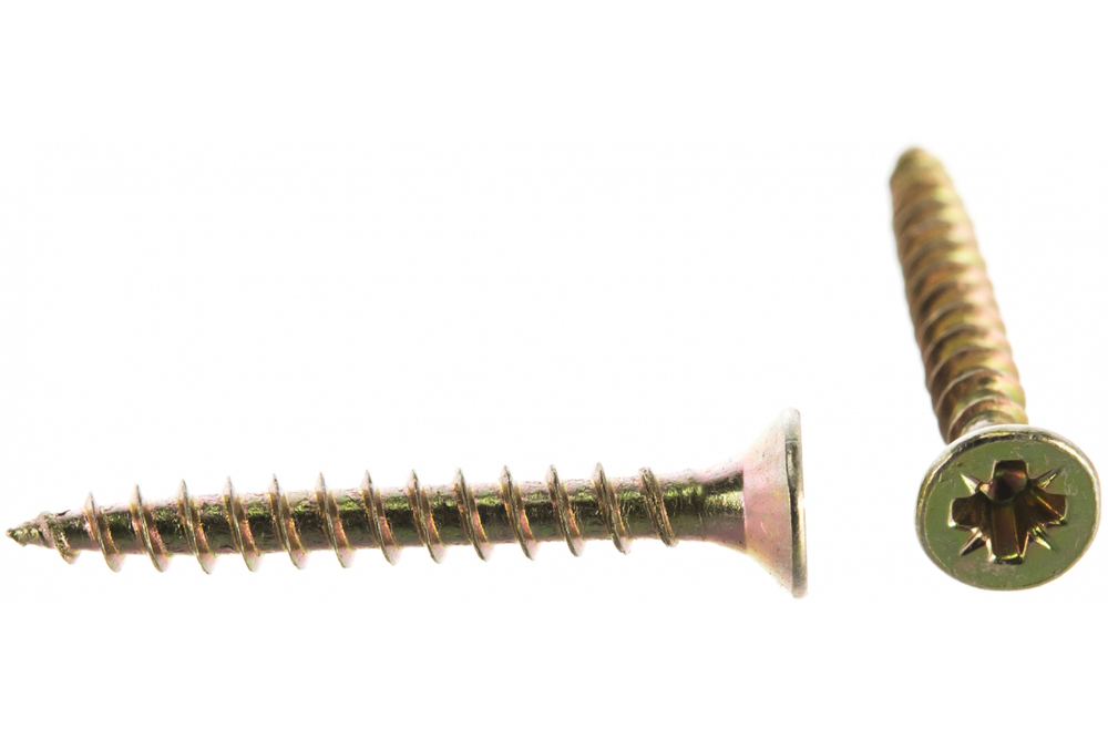 САМОРЕЗЫ СТРОЙБАТ УНИВЕРСАЛЬНЫЕ ЖЕЛТЫЕ 2,5Х20 200ШТ