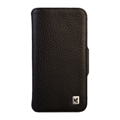 Магнитный кожаный чехол-бумажник Vaja Wallet Wrap Floater V-Mag для iPhone 16 Pro Картхолдер ручной работы из натуральной патагонской кожи «флотер» с магнитной застёжкой. Вмещает до четырёх карт. Есть RFID-защита