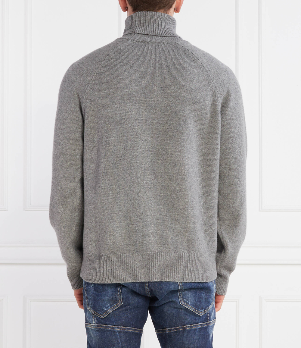 Хлопковый свитер Kenzo - серый(FD65PU4283LC)
