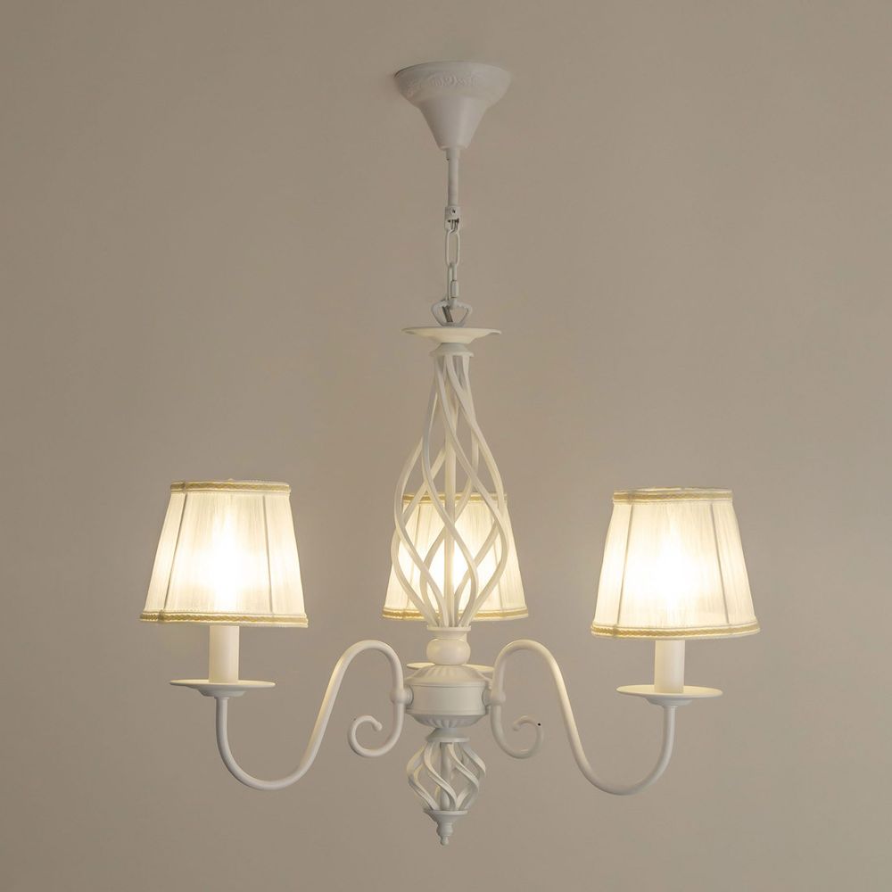 Citilux Ровена CL427130 Люстра с абажурами Белая