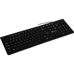 Клавиатура Клавиатура Oklick 505M черный USB slim (1196544)