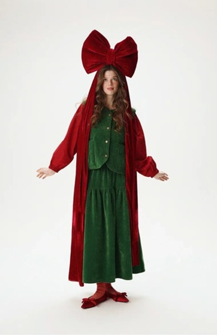 Жилет стеганый из бархата, "12 месяцев"