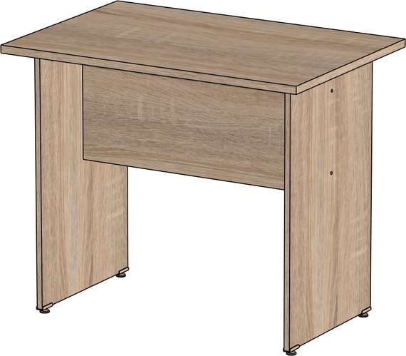 Стол письменный Стандарт Про дуб сонома