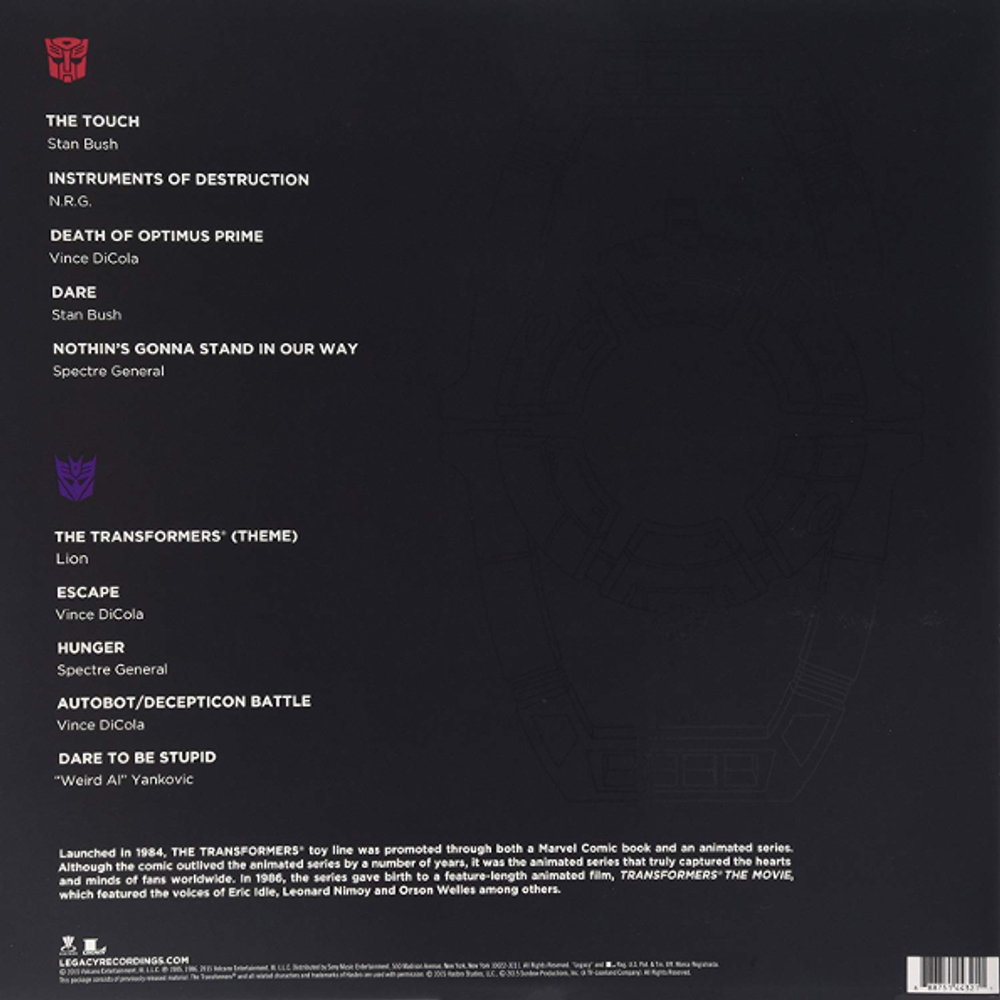 Soundtrack / Transformers (Coloured Vinyl)(2LP)