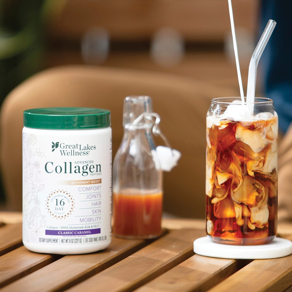 Great Lakes Wellness, Advanced Collagen Peptides, классическая карамель, 227 г (8 унций)