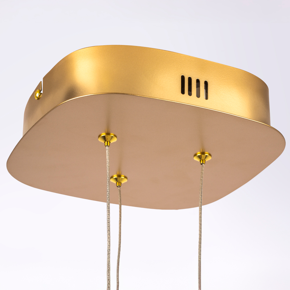 749223 Люстра SATURNO LED 70W 3150LM ЗОЛОТО 3000K IP20