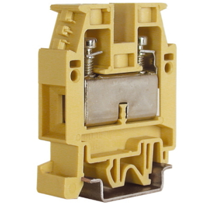 CBD.16(Ex), проходной зажим бежевый 16 кв.мм