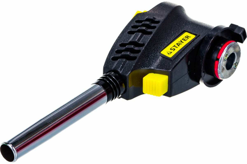 Газовая горелка STAYER ProTerm на баллон, с пьезоподжигом, 1300С 55582