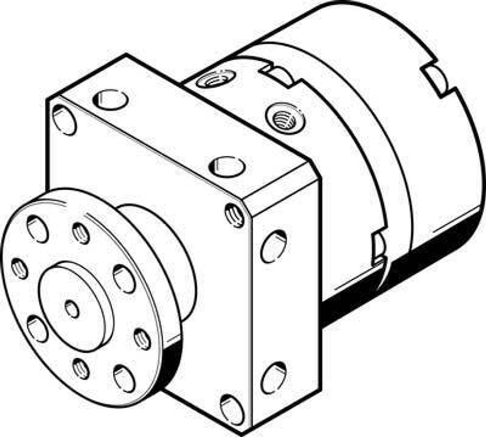 DSM-10-240-P-FF-FW Неполноповоротный привод