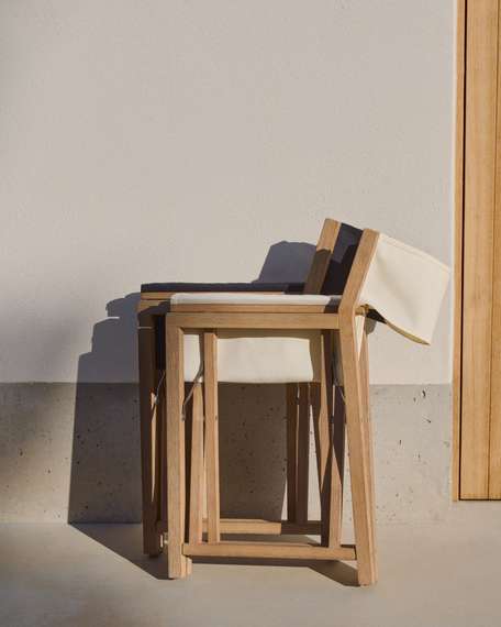 Складной стул Vilara из акации для улицы