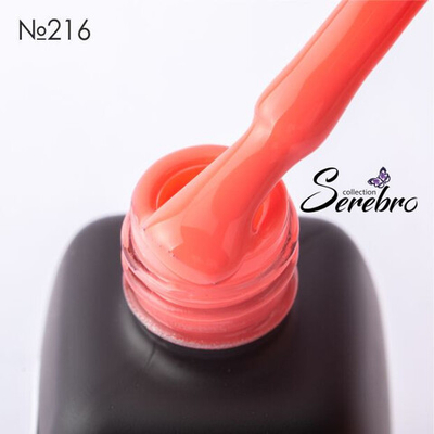 Гель-лак "Serebro" №216, 11 мл