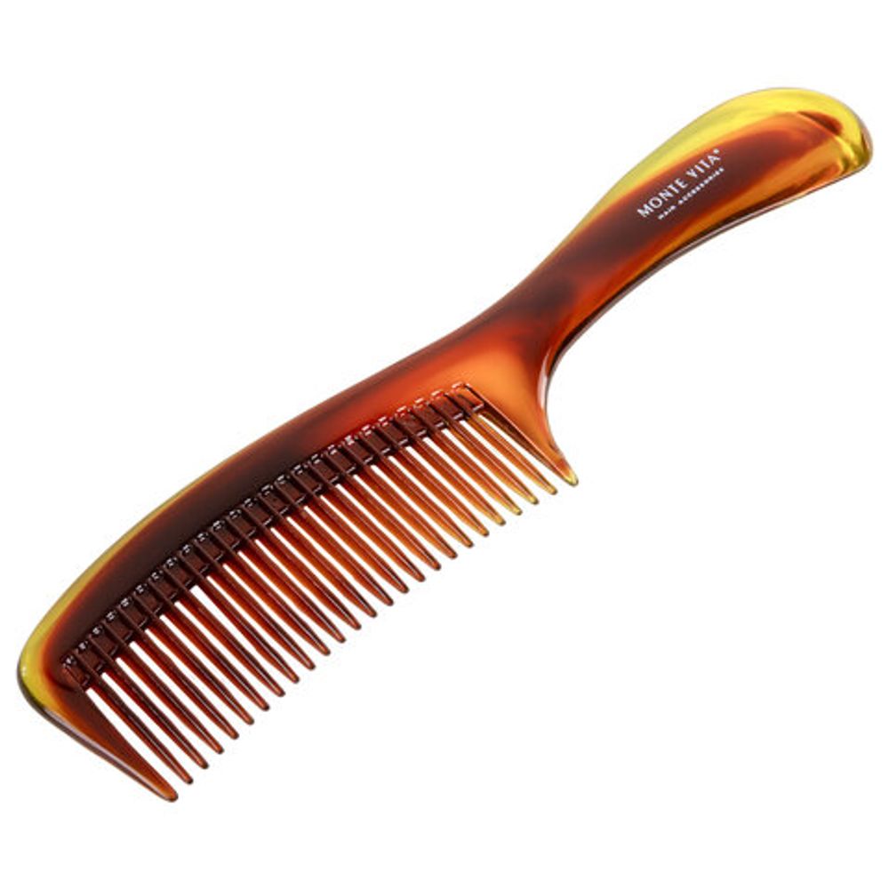 Расческа для волос, гребень 22,5х4,5 см, однорядная широкая, MONTE VITA (МОНТЕ ВИТА), 457426