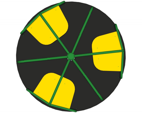 Карусель 6-ти местная КР-02.2