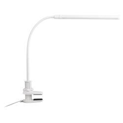 Настольный светильник ЭРА NLED-509-8W-W светодиодный на струбцине белый